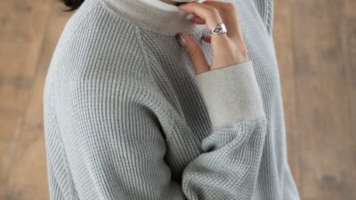 Ethical Fashion Utilizing “Fabric Offcuts” — UpcycleLino BASIC’s Popular Waffle Pullover Makes a Comeback