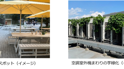 都市の暑さを冷やす新技術、ダイキンらが渋谷で仕掛ける「屋外クールダウン」とは？