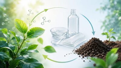 【CO₂を固定し、素材へ変え、また循環させる】東大などが示す炭素循環の新しい設計図。光合成の強化と、肥料へ還るプラスチックシステム