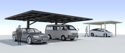 New Solar Carport “DREAM Port” Launched to Expand Renewable Energy Use, Available from January