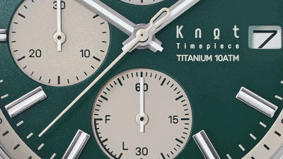 【光を電力に変える新基準】カスタマイズウォッチブランドMaker’s Watch Knotの新製品、「チタニウムソーラークロノグラフTSC-40」がエコでサステナブル！