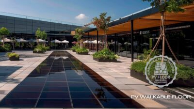 【“歩ける太陽光パネル”】床や地面が発電所に。レイテック社、空間をデザインする太陽光パネル「PV floor」を提供開始