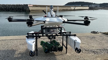 【防波堤をドローンが潜って診る】港湾インフラを守る“空と水”のメンテナンス革命